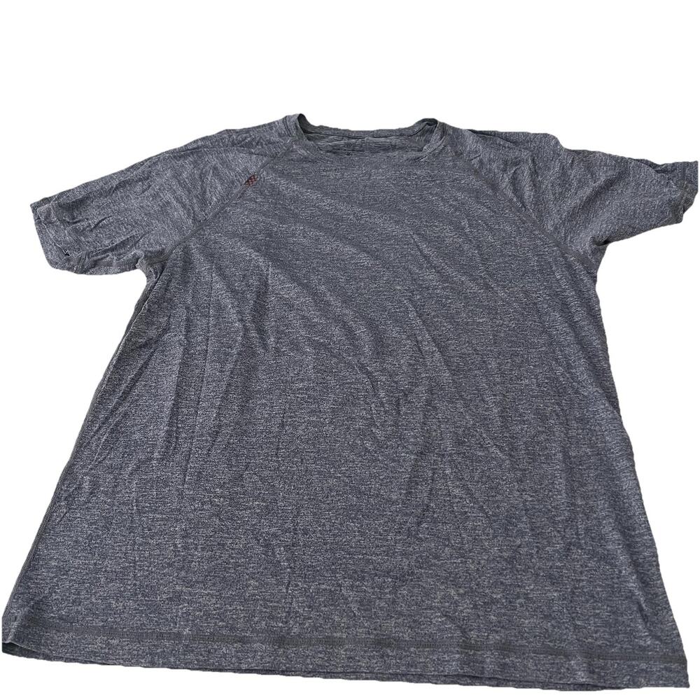 Rhone Men's Blue Heathersd Crew Neck Short Sleeve T-Shirt M
